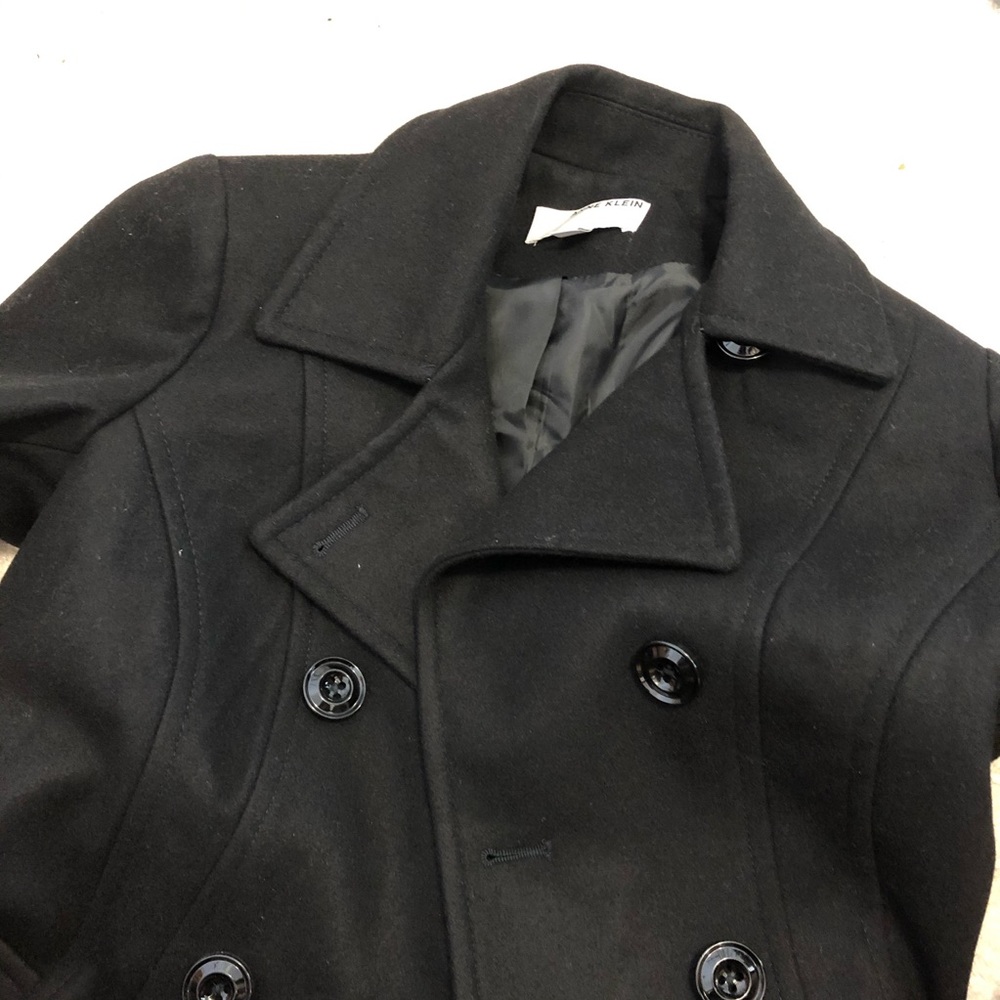 Brand new NWT Black Anne Klein Wool Winter Coat